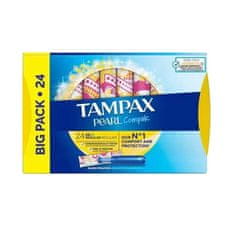 Tampax Tampax Pearl Compak Regular Pack Of 24 