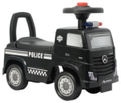 shumee Mercedes Actros Police 3316A ride-on, črne barve