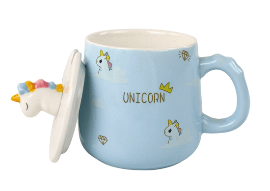 shumee Pokrov za žlico z modrim vzorcem Unicorn Mug