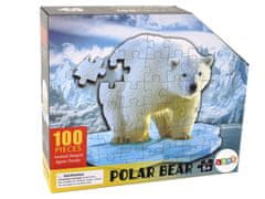 shumee Puzzle 100 kosov Tema polarnega medveda