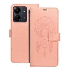 OEM MEZZO Knjižni ovitek za XIAOMI Redmi 13C / POCO C65 dreamcatcher peach fuzz