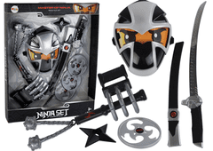 shumee Ninja Warrior Set Sword Mask Shuriken Discs Claws Fist