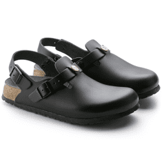 Birkenstock Natikači Birkenstock Tokio ESD Natural Leather, črni, 36