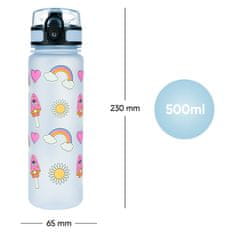 BAAGL Tritan Hippie steklenica za pitje, 500 ml