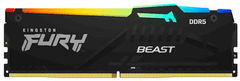 Kingston Fury Beast RGB XMP RAM disk, DDR5, 32GB, CL30, DIMM (KF560C30BBA-32)