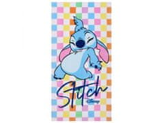 Disney DISNEY Stitch Barvna bombažna brisača, otroška brisača 70x140 cm