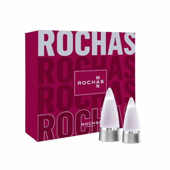 Rochas Rochas Man Eau De Toilette Spray 100ml Set 2 Pieces