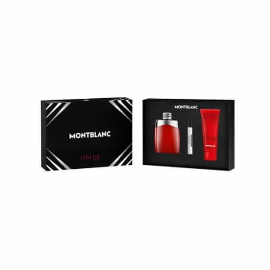 Mont Blanc Montblanc Legend Red Eau De Perfume Spray 100ml Set 3 Pieces