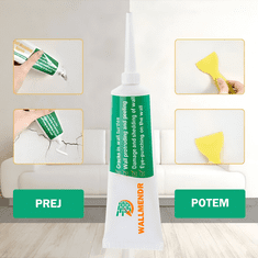 Homey Kit za popravilo sten | Dvojno XXL pakiranje | Izravnalna masa za steno | Pasta za stenske razpoke