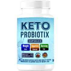 Keto Probiotix prehransko dopolnilo zdravo hujšanje hujšanje zmanjšanje telesne maščobe prehrana 30 kapsul