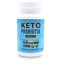 Keto Probiotix prehransko dopolnilo zdravo hujšanje hujšanje zmanjšanje telesne maščobe prehrana 30 kapsul