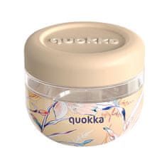 QUOKKA Quokka Bubble Food Jar - posoda za hrano / škatla za kosilo 500 ml (Vintage Floral)