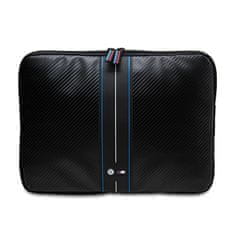 shumee BMW Carbon Blue Stripes Sleeve - etui za prenosni računalnik 13" / 14" (črn)