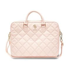 shumee Guess Quilted 4G Computer Bag - torba za prenosnik 15" / 16" (roza)