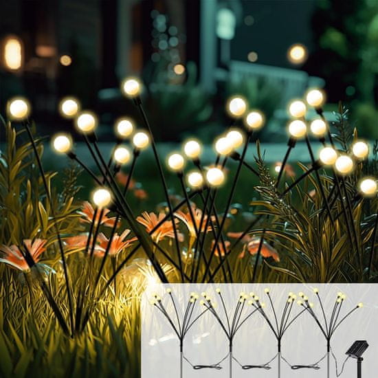 Sweetbuy 4x Solarne Vrtne Svetilke (3 + 1 GRATIS) | FAIRYLIGHTS