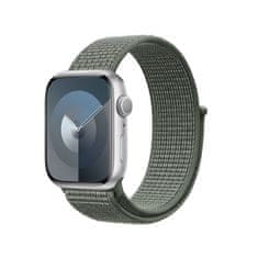 Crong Crong Nylon - Športni trak za Apple Watch 42/44/45/49 mm (vojaško zelen)