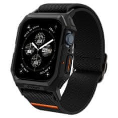 Spigen Spigen Lite Fit "Pro" - Ohišje s trakom za Apple Watch 4/5/6/7/8/9/SE 44/45 mm (mat črno)