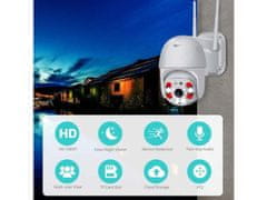 Krüger&Matz WIFI brezžična vrtljiva 2MPX full HD videonadzorna kamera IR LED PIR