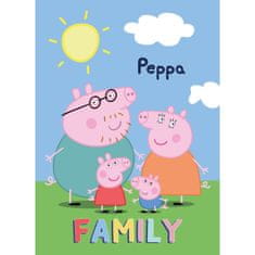 Peppa Pig Odeja Pujsa Pepa - Happy Family