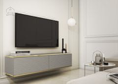 Trianova TV komoda Oro RTV-135 MDF - siva