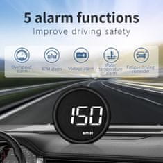 JOIRIDE® Merilnik hitrosti, Alarm za prekoračitev hitrosti, Opozorila za voznika | SPEEDMETER