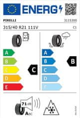 Pirelli Zimska pnevmatika 315/40R21 111V SCORPION Winter MO KA 3115300
