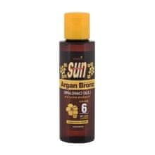 VIVACO Vivaco - Sun Argan Bronz Suntan Oil SPF 6 - Sunscreen for the body 100ml 