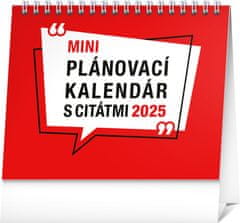 NOTIQUE Namizni koledar Načrtovalni koledar s citati 2025, 16,5 x 13 cm