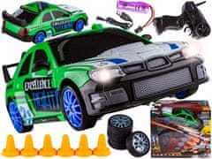 shumee Drift Car, Auto RC Drift 1:24 2,4 GHz 4WD GREEN