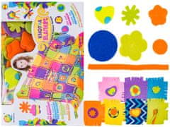 shumee Ustvarjalni set, Vezenina, Plišasta ODEJA za Šivanje DIY PATCHWORK ODEJA ODEJA + ČRKE, DEKORACIJE