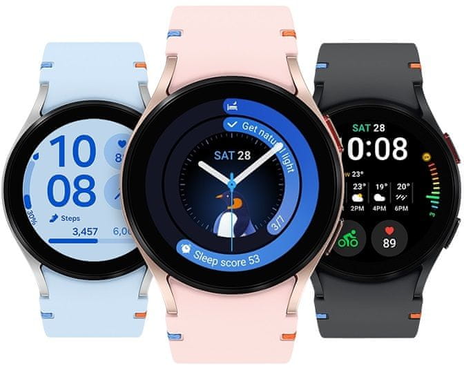 Pametna ura pametna ura pametna ura Samsung Galaxy Watch6 pametna ura zmogljiva pametna ura zdravstvene funkcije operacijski sistem Wear OS edinstvene funkcije napredne funkcije Google Pay EKG merjenje stopnje oksigenacije krvi fitnes ura vodilna zmogljivost kakovostni material EKG vrhunska obdelava trajni materiali NFC plačila notranji pomnilnik glasba multisport nadzor kamere