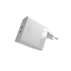 FIXED FIXED FIXC65-2C-WH Dual omrežni polnilnik USB-C PD podpira 65 W, bel