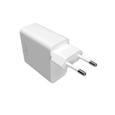 FIXED FIXED FIXC65-2C-WH Dual omrežni polnilnik USB-C PD podpira 65 W, bel