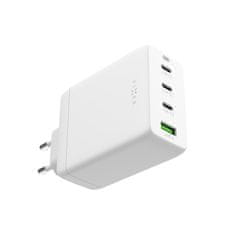 FIXED FIXED FIXCG100-3CU-WH potovalni polnilnik GaN 3xUSB-C/USB 100 W, bel