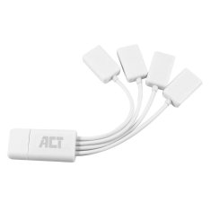 ACT AC6210 USB A 2.0 4 vhodi 8cm, USB hub, bel