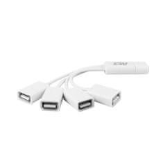 ACT AC6210 USB A 2.0 4 vhodi 8cm, USB hub, bel