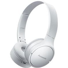 Panasonic RB-HF420BE-W, brezžične slušalke, za ušesa, Bluetooth, mikrofon, XBS, 50 ur delovanja baterije, bele