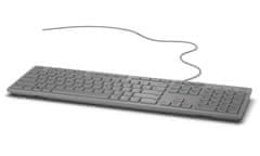 DELL Tipkovnica KB216/ multimedijska/ nemška/ GER/ DE/ USB/ žična/ siva