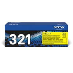 Brother TN-321Y, rumeni toner, 1.500 strani na minuto