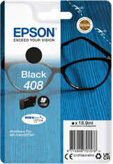 Epson črno črnilo 408 DURABrite Ultra v enem pakiranju