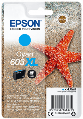 Epson Paket, cian barve, 603XL