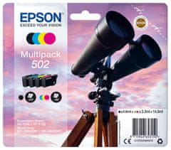 Epson Epsonova kartuša s črnilom/ C13T02V64010/ večnamenski paket/ 502/ Expression Home XP-5100/ 4 barve