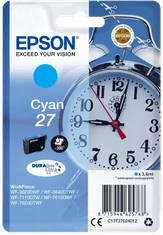 Epson Epsonova kartuša s črnilom/ T2702/ enojni paket 27 črnil DURABrite Ultra/ cian