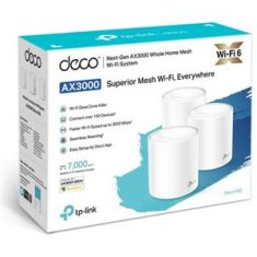 TP-Link Deco X60(2-pack) - AX5400 Mesh Wi-Fi 6 sistem za pametni dom - HomeCare - (2-pack)