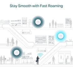 TP-Link Usmerjevalnik WiFi EAP610 ceiling AP WiFi 6, 1x GLan, 2,4 in 5 GHz, AX1800, SDN omada