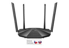 Tenda AC19 - Brezžični dvopasovni usmerjevalnik AC 802.11ac/a/b/g/n,2100 Mb/s,Gigabit WAN/LAN, USB, VPN/Print/Medijski strežnik, IPv6, Alexa