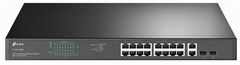 TP-Link TL-SG1218MP Switch 16x GLAN PoE+ 2x GLAN 2x SFP 19 "rackmount PoE budget 250W.