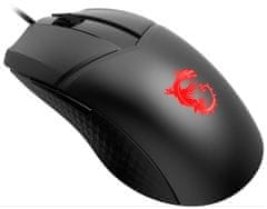 MSI Gaming Mouse CLUTCH GM41 Lahka/ 16.000 dpi/ RGB osvetlitev/ 6 gumbov/ USB