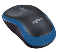 Logitech M185 nano/Office/Optical/1000 DPI/Wireless USB/Blue