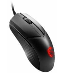 MSI Gaming Mouse CLUTCH GM41 Lightweight V2/ 16.000 dpi/ RGB osvetlitev/ 6 gumbov/ USB